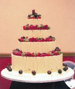 Click Here To Enlarge This Photo Of Chocolate Heaven Wedding Cake