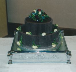 Chocolate Dreams Wedding Cake