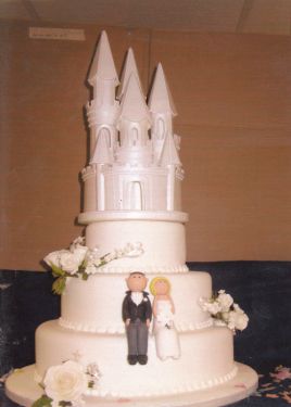 Click Here To Enlarge This Photo Of Fairy-tale Castle Wedding Cake