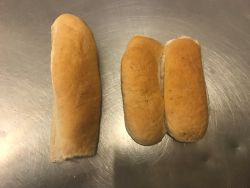 White Finger Roll And Sub