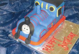 Character Train Cake