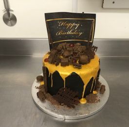 Chocolate Heaven Birthday Cake: Click Here To View Larger Image